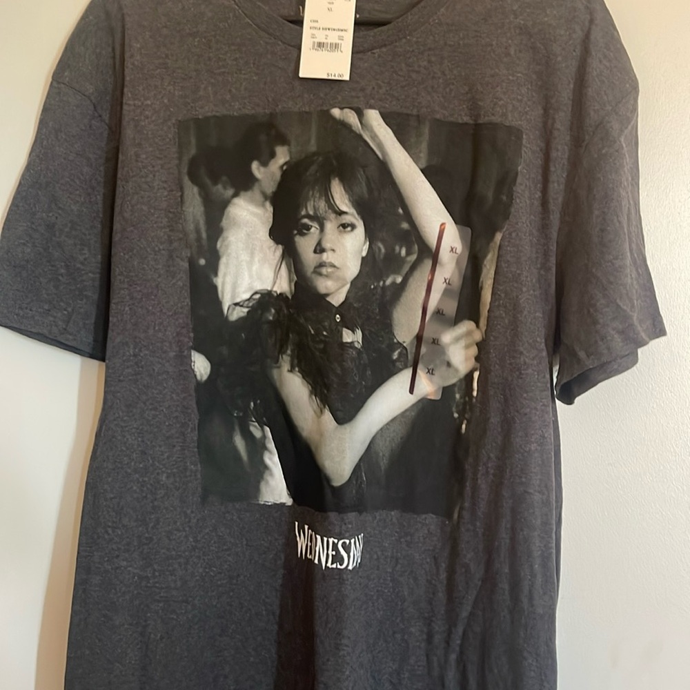 NWT Wednesday Adams T Shirt